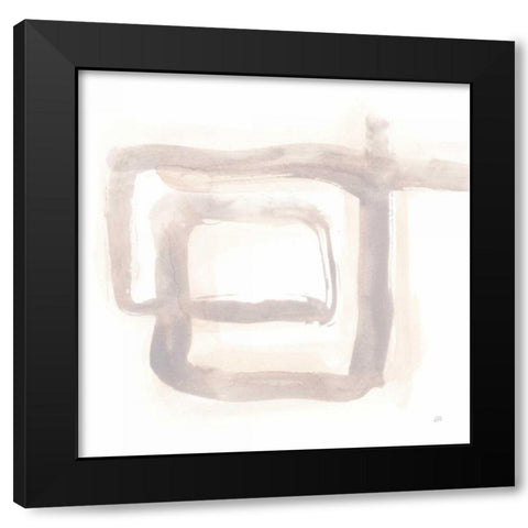 Almost There II Black Modern Wood Framed Art Print with Double Matting by Paschke, Chris