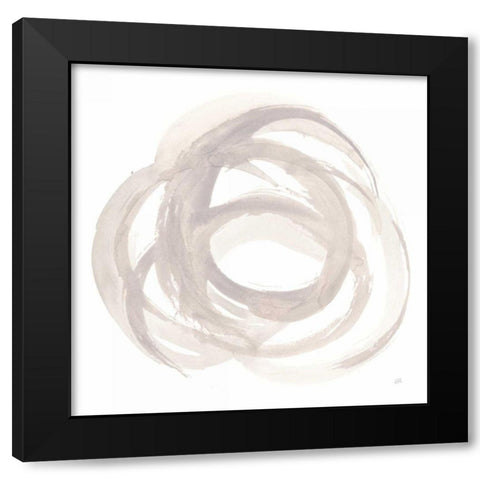 Coming Back II Black Modern Wood Framed Art Print by Paschke, Chris