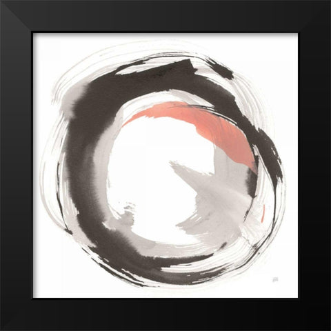 Hake Clay I Black Modern Wood Framed Art Print by Paschke, Chris