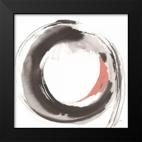 Hake Clay II Black Modern Wood Framed Art Print by Paschke, Chris