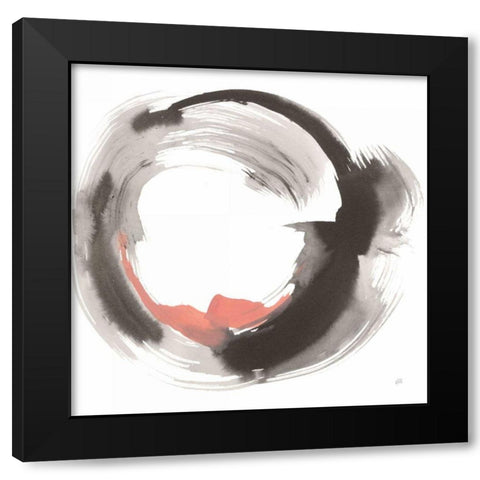 Hake Clay IV Black Modern Wood Framed Art Print by Paschke, Chris