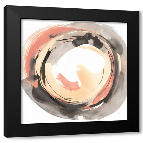 Coming to Life I Black Modern Wood Framed Art Print with Double Matting by Paschke, Chris