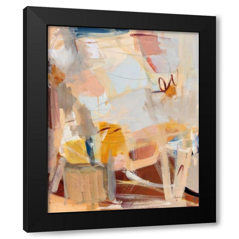 Cowgirl Black Modern Wood Framed Art Print with Double Matting by Munger, Pamela