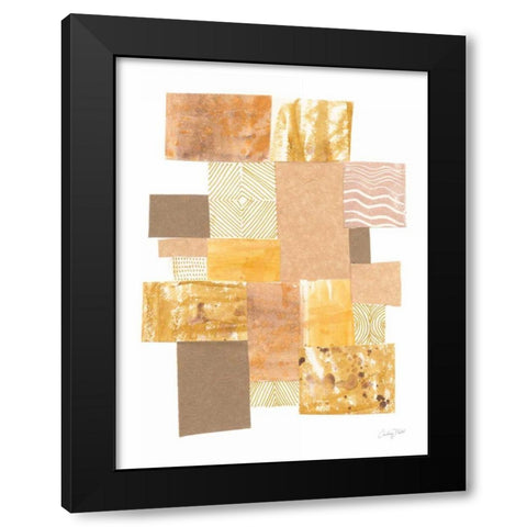 Building Blocks I Black Modern Wood Framed Art Print by Prahl, Courtney