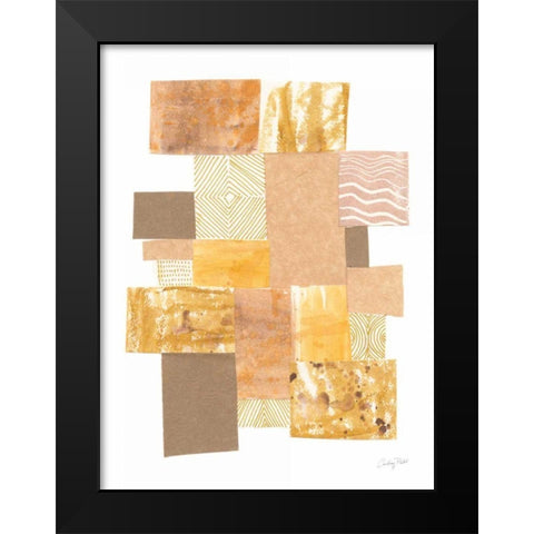 Building Blocks I Black Modern Wood Framed Art Print by Prahl, Courtney