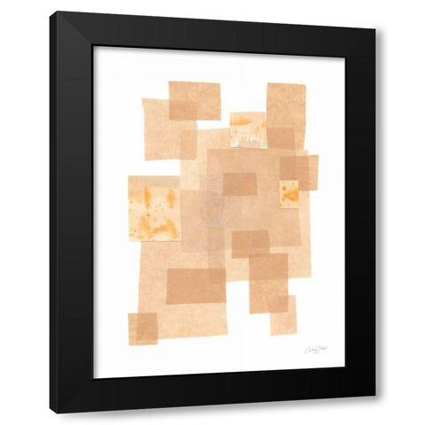 Building Blocks IV Black Modern Wood Framed Art Print by Prahl, Courtney