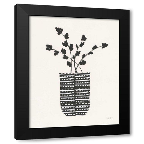 Shadow Vessel I Black Modern Wood Framed Art Print with Double Matting by Prahl, Courtney