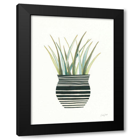 Herb Garden II Black Modern Wood Framed Art Print with Double Matting by Prahl, Courtney