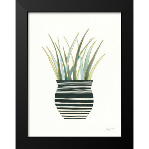 Herb Garden II Black Modern Wood Framed Art Print by Prahl, Courtney