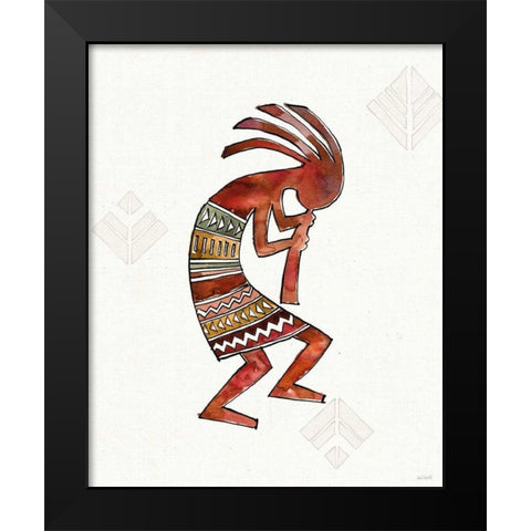 Southwest Flair II Black Modern Wood Framed Art Print by Tavoletti, Anne