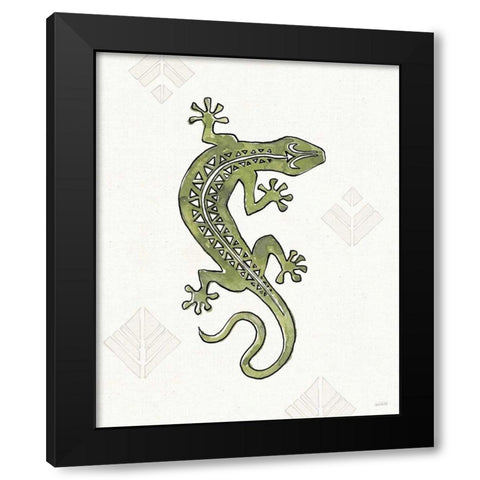 Southwest Flair IV Black Modern Wood Framed Art Print with Double Matting by Tavoletti, Anne