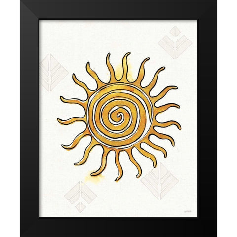 Southwest Flair V Black Modern Wood Framed Art Print by Tavoletti, Anne