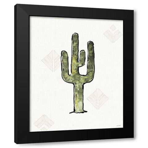 Southwest Flair VI Black Modern Wood Framed Art Print with Double Matting by Tavoletti, Anne