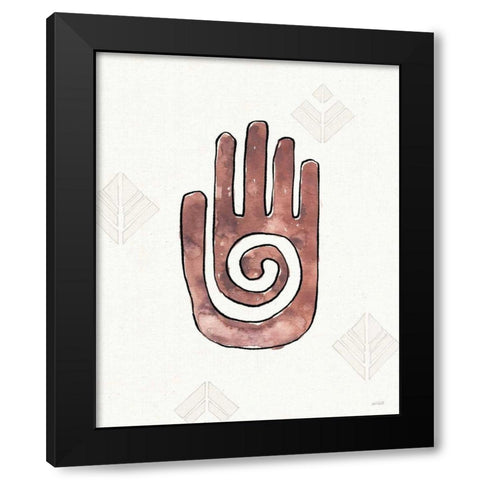 Southwest Flair VII Black Modern Wood Framed Art Print with Double Matting by Tavoletti, Anne