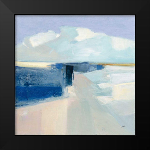 Sand and Sky Black Modern Wood Framed Art Print by Purinton, Julia