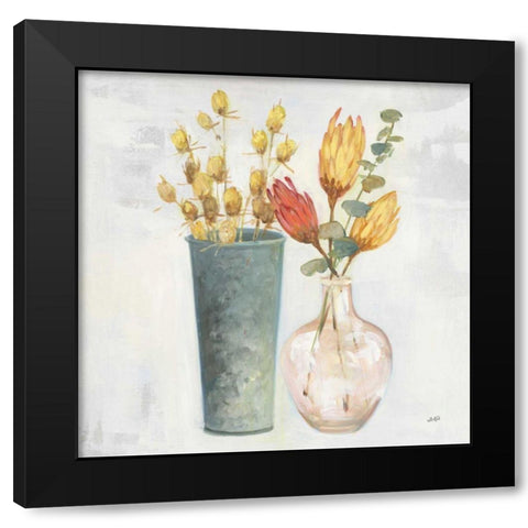 Autumn Greenhouse V Black Modern Wood Framed Art Print with Double Matting by Purinton, Julia