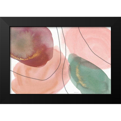 Petal Passion X Black Modern Wood Framed Art Print by Grove, Beth