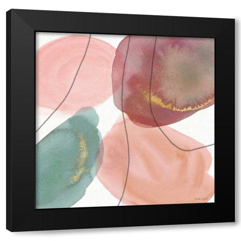 Petal Passion XII Black Modern Wood Framed Art Print by Grove, Beth