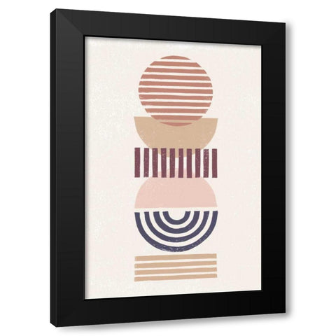 Modern Desert II Eventide Black Modern Wood Framed Art Print by Hershey, Moira