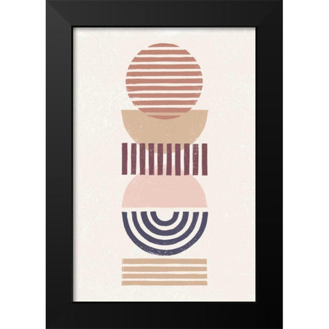 Modern Desert II Eventide Black Modern Wood Framed Art Print by Hershey, Moira