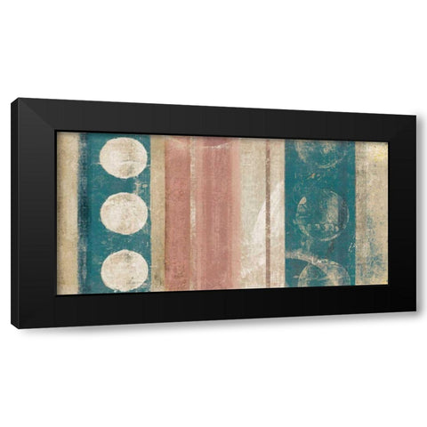 Bora Eventide Black Modern Wood Framed Art Print with Double Matting by Silva, Roque