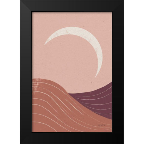 Eventide Desert Sunrise II Black Modern Wood Framed Art Print by Thorns, Becky