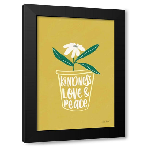 Home Grown II Black Modern Wood Framed Art Print with Double Matting by Thorns, Becky