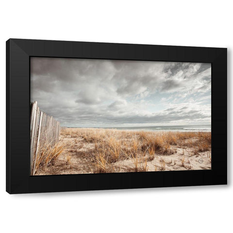 Atlantic Coast Afternoon Black Modern Wood Framed Art Print by Larson, Nathan