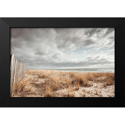 Atlantic Coast Afternoon Black Modern Wood Framed Art Print by Larson, Nathan