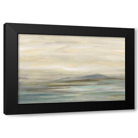 Morning Whisper Black Modern Wood Framed Art Print with Double Matting by Vassileva, Silvia