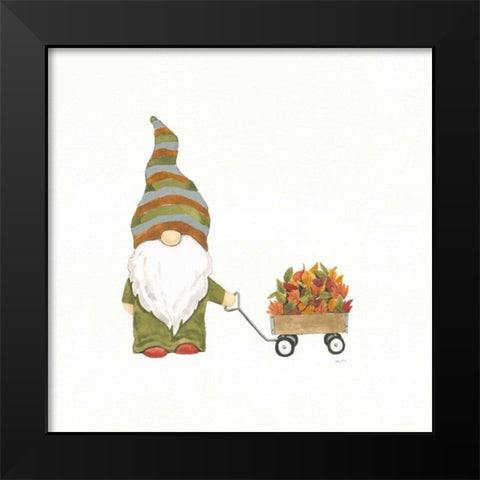 Havest Gnomes II Black Modern Wood Framed Art Print by Jackson, Jenaya