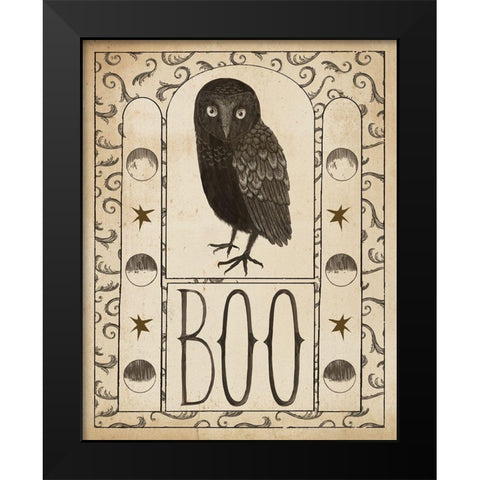 Hocus Pocus III Stars Black Modern Wood Framed Art Print by Miller, Sara Zieve