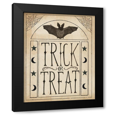 Hocus Pocus IV Stars Black Modern Wood Framed Art Print by Miller, Sara Zieve