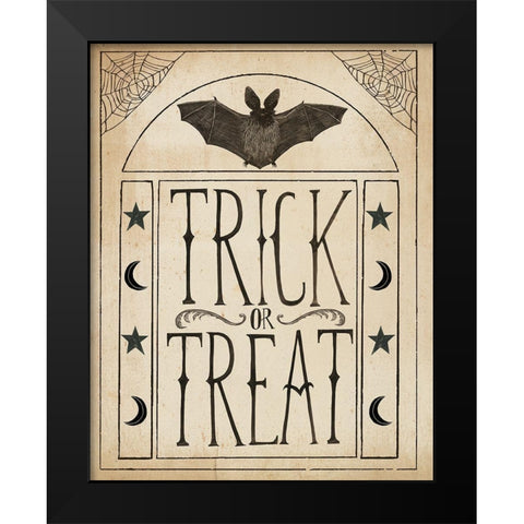 Hocus Pocus IV Stars Black Modern Wood Framed Art Print by Miller, Sara Zieve