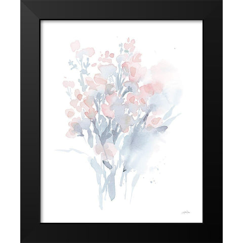 Fresh Blooms II Black Modern Wood Framed Art Print by Pete, Katrina