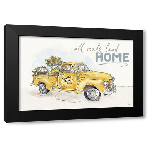 Farmhouse Flea Market I Black Modern Wood Framed Art Print with Double Matting by Tavoletti, Anne