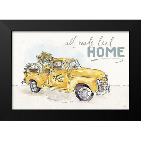 Farmhouse Flea Market I Black Modern Wood Framed Art Print by Tavoletti, Anne