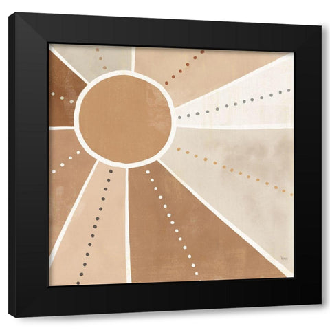 Botanical Form VI Neutral Black Modern Wood Framed Art Print with Double Matting by Charron, Veronique