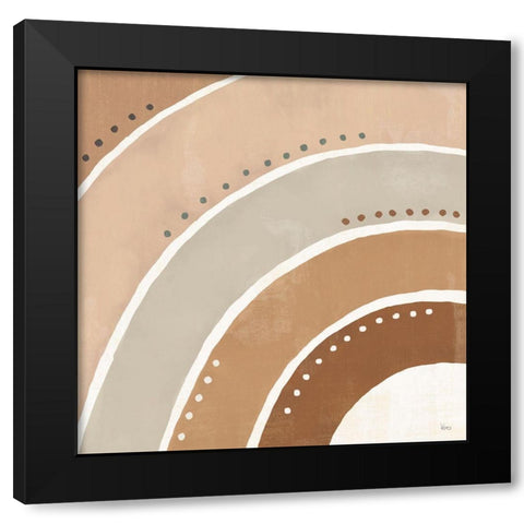 Botanical Form VII Neutral Black Modern Wood Framed Art Print by Charron, Veronique