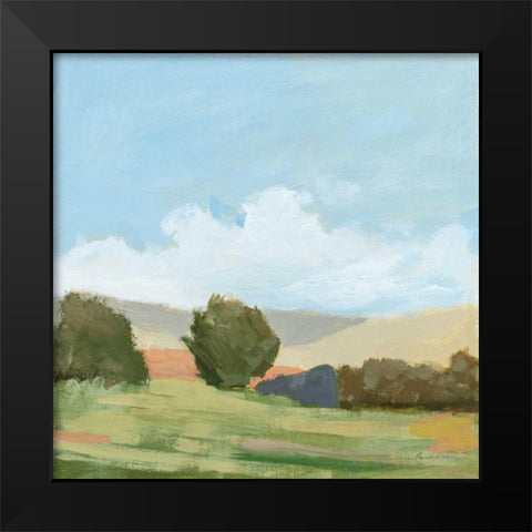 Early Spring Black Modern Wood Framed Art Print by Munger, Pamela