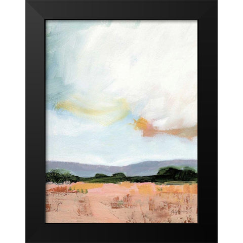 Sky Reflection Black Modern Wood Framed Art Print by Munger, Pamela