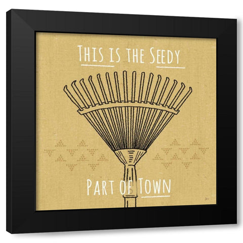 Home Grown III Black Modern Wood Framed Art Print with Double Matting by Aiken, Jess