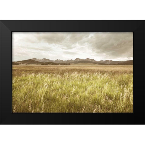 Sawtooth Mountains Idaho II Black Modern Wood Framed Art Print by Majchrowicz, Alan