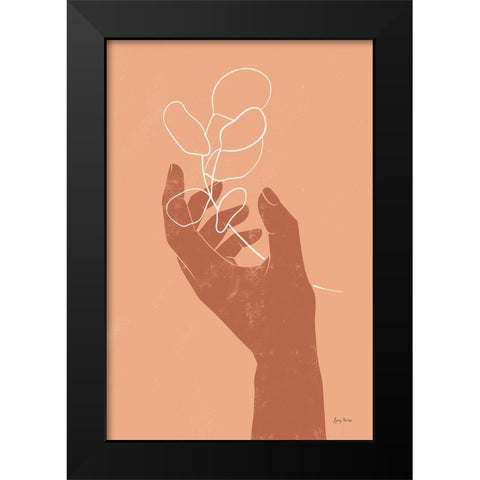 Boho Dreams I Black Modern Wood Framed Art Print by Thorns, Becky