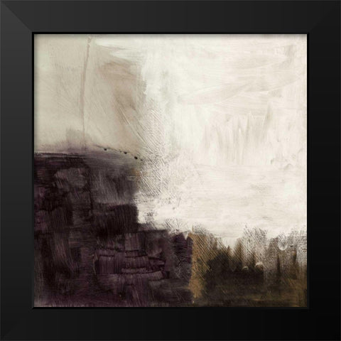 Geyser Black Modern Wood Framed Art Print by Wild Apple Portfolio