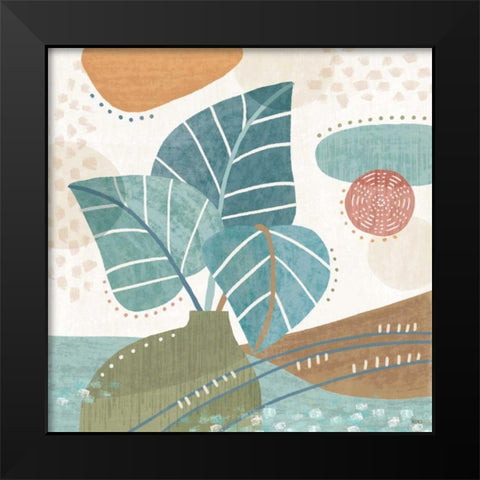 Coastal Creations V Black Modern Wood Framed Art Print by Charron, Veronique