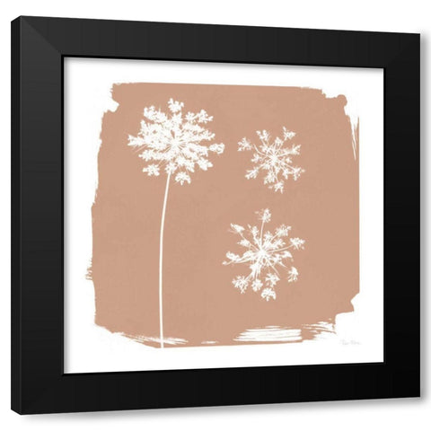 Nature by the Lake Flowers III Neutral Black Modern Wood Framed Art Print with Double Matting by Rhue, Piper