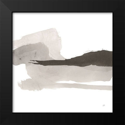 Black and White Classic II Black Modern Wood Framed Art Print by Paschke, Chris