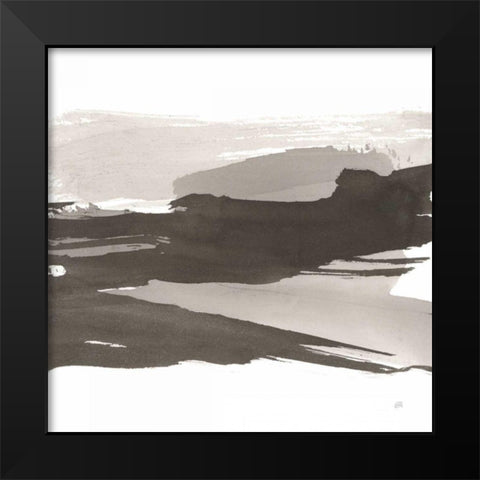 Black and White Classic IV Black Modern Wood Framed Art Print by Paschke, Chris