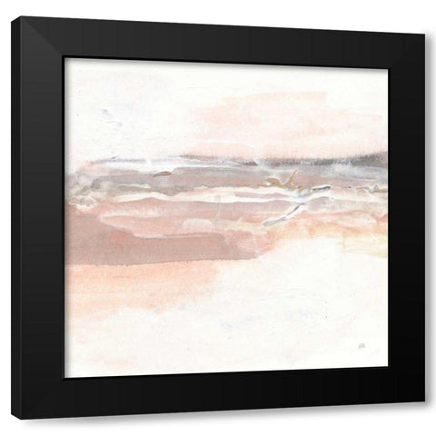 Secondary Abstractions I Black Modern Wood Framed Art Print by Paschke, Chris